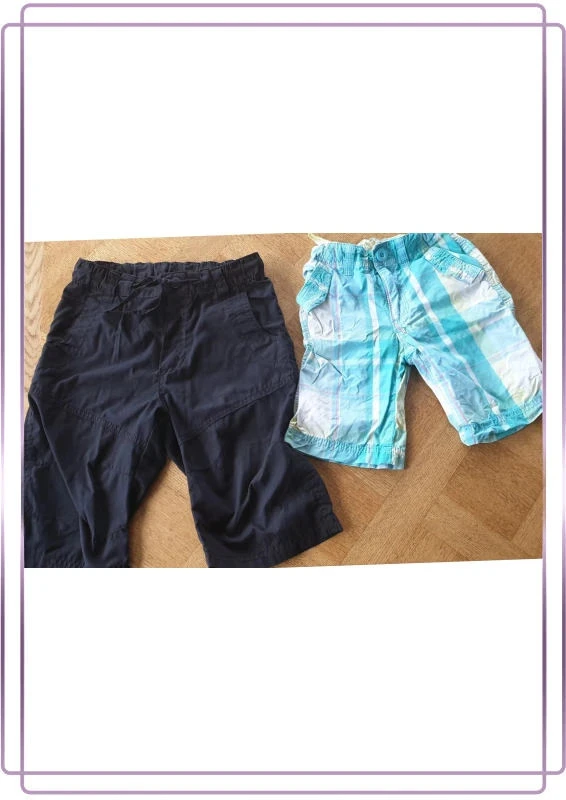 Lot de 2 pantacourts et shorts 4-5 ans